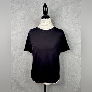 Oak + Fort T shirt Top Black Oversized  Women’s Small NWT